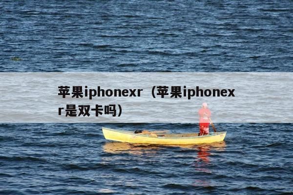 苹果iphonexr（苹果iphonexr是双卡吗）
