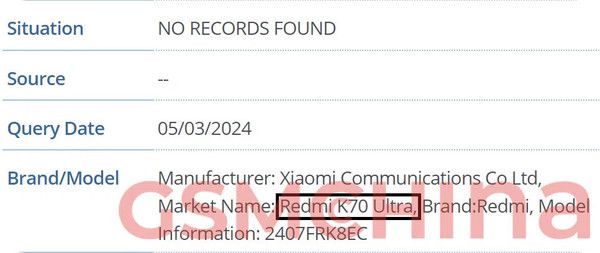 Redmi K70至尊版出现了高达24GB+1TB的潜望式长焦！