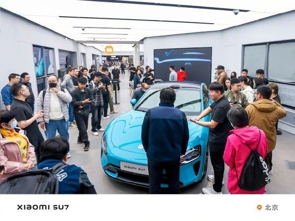 小米汽车销售声称SU7将为基准汽车的泄露价格支付100万元。