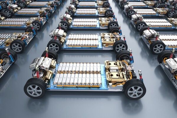 第一季度韩国电池制造商的全球份额减少了2.8%，中国企业的份额有所增加。