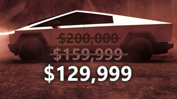 二手特斯拉Cybertruck卖不出更高的价钱，价格已经下降了7万美元。